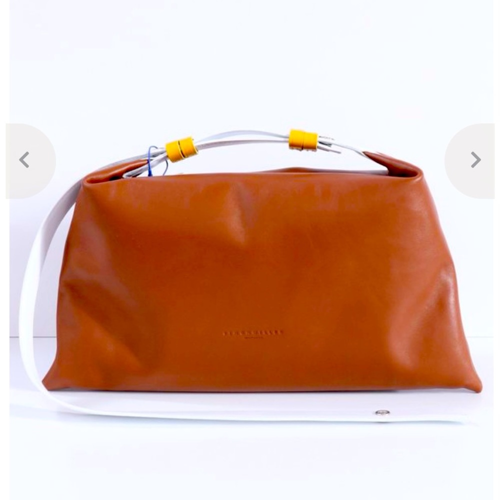 Simon Miller Puffin Bag - brown, real leather